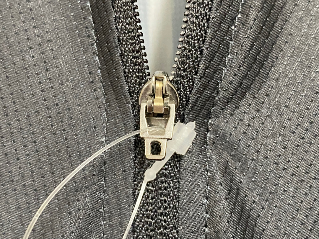 JK909 アレ ALE 半袖 ワンピース 黒 白 M ※ジッパー摘み破損