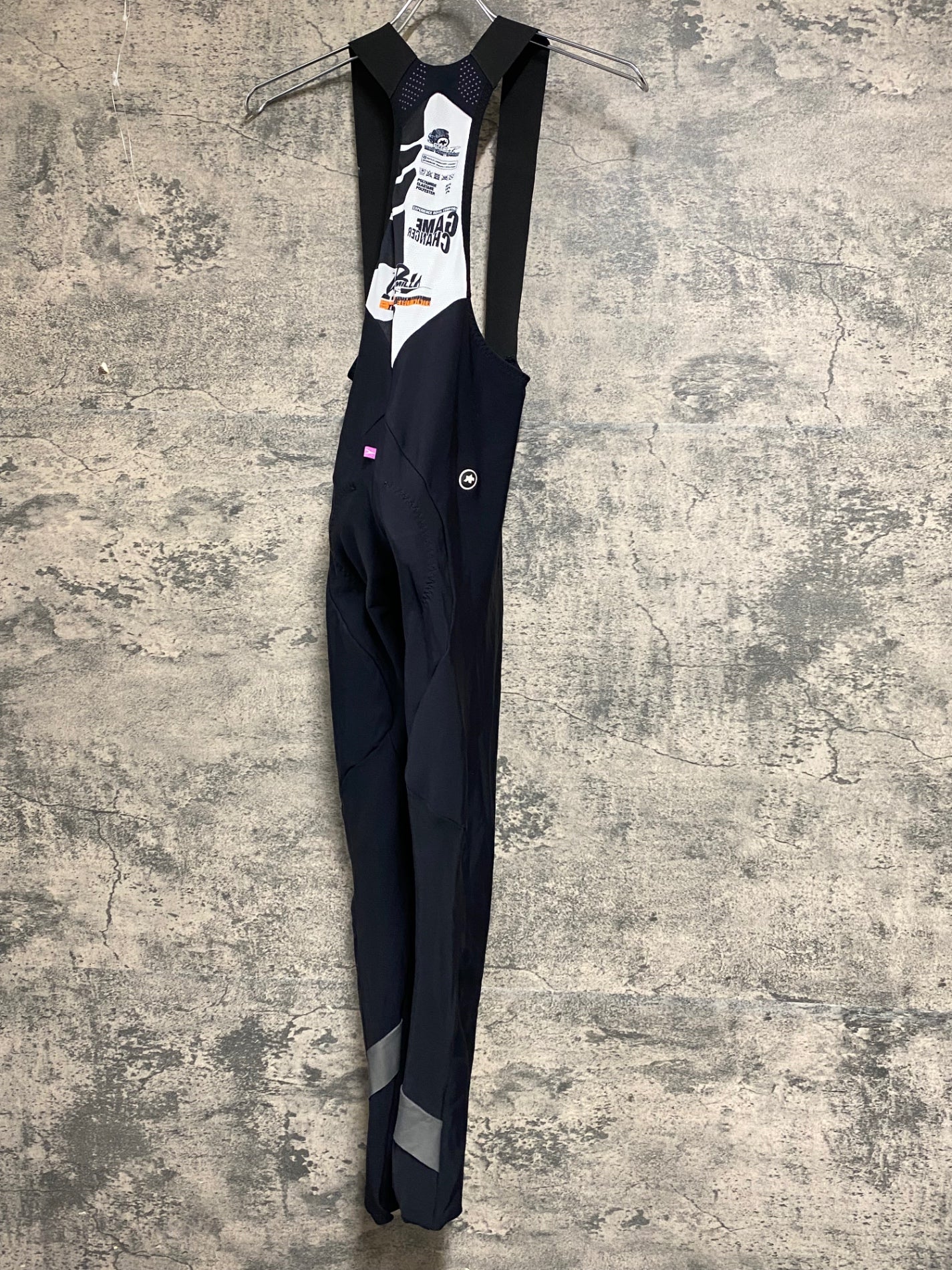 KF639 アソス ASSOS LL.MILLE 4.4 bonKa WINTER ビブタイツ 黒 S 裏
