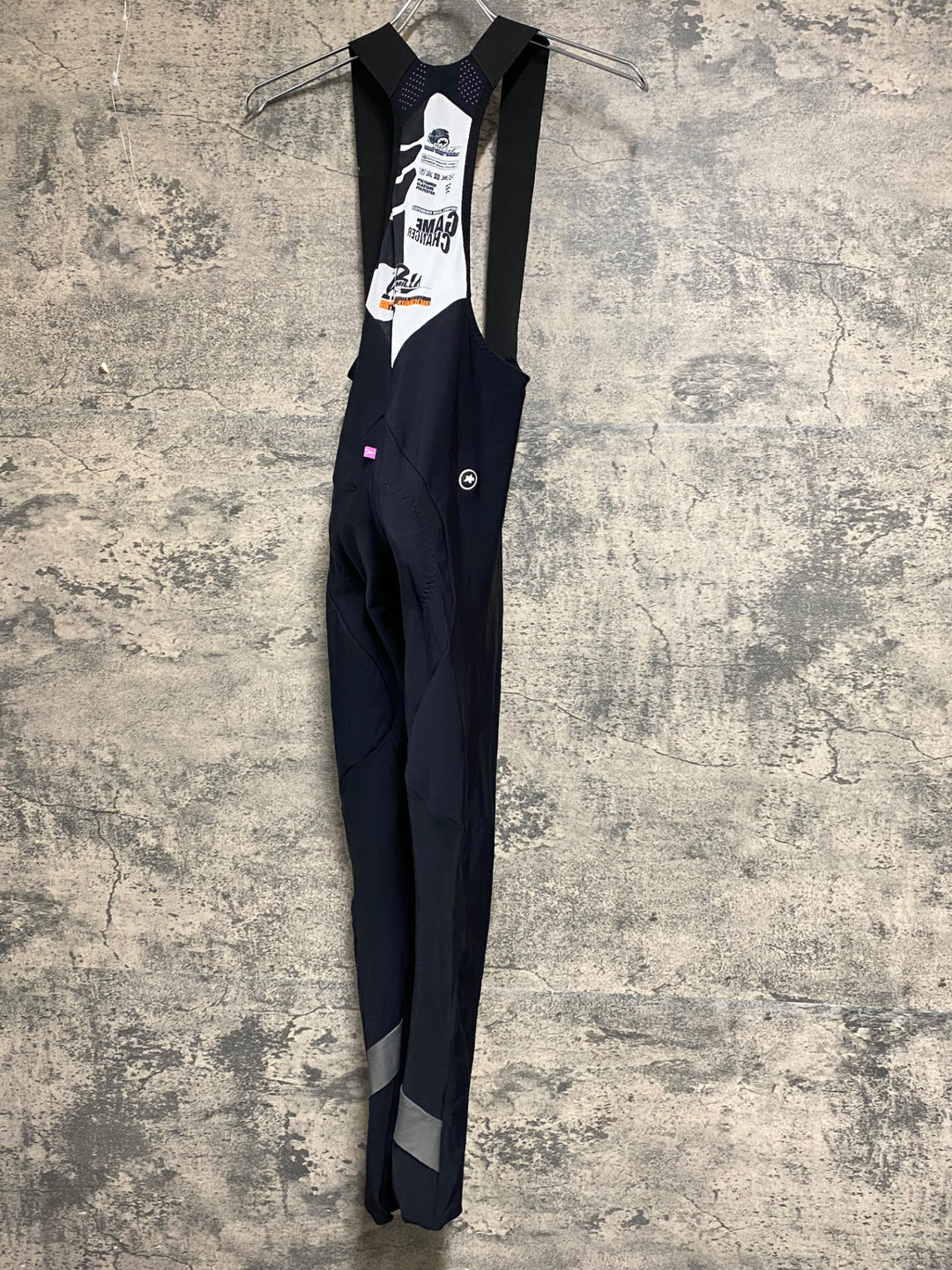 KF639 アソス ASSOS LL.MILLE 4.4 bonKa WINTER ビブタイツ 黒 S 裏起毛