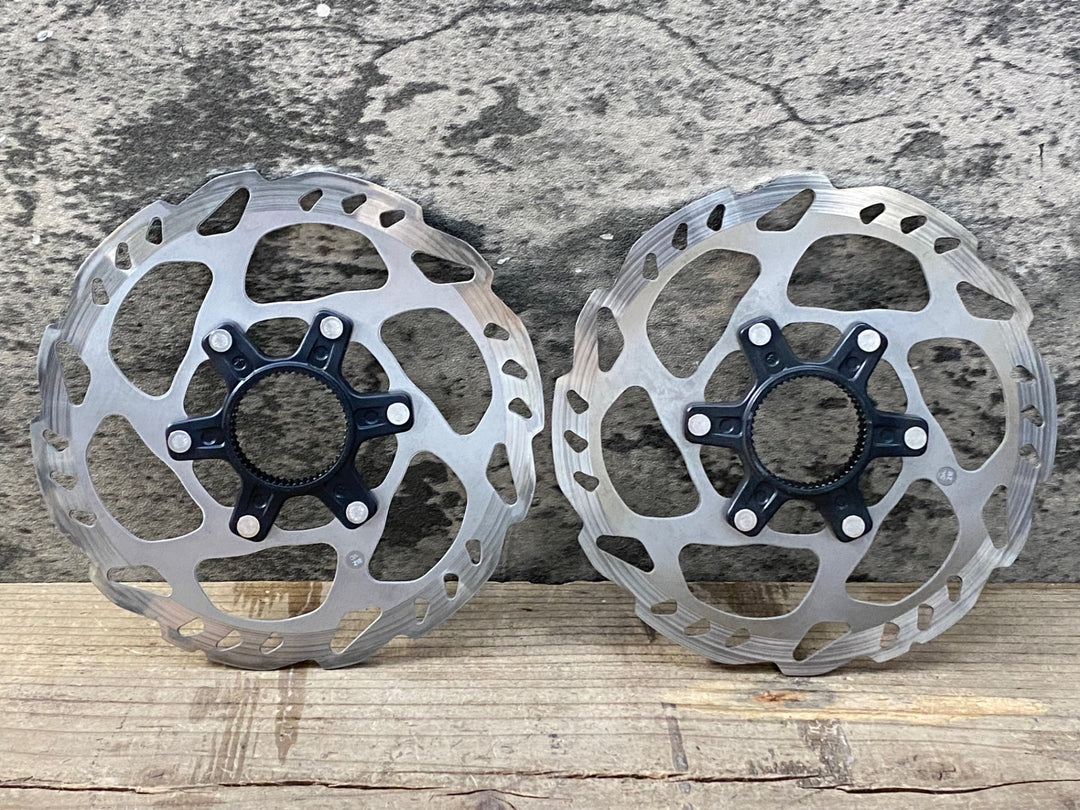 JY924 シマノ SHIMANO SM-RT70-S ディスクローター Φ160 前後セット 1.75mm