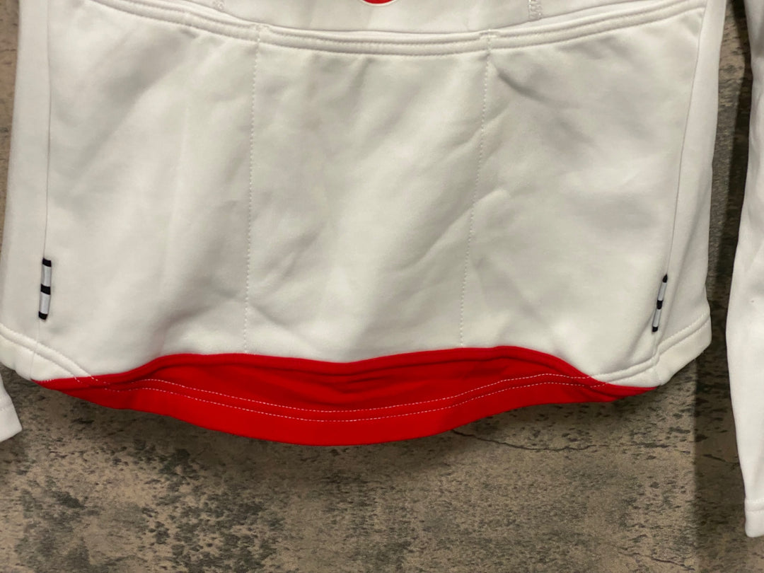 JU264 カステリ CASTELLI 長袖 サイクルジャージ 裏起毛 Sサイズ レディース