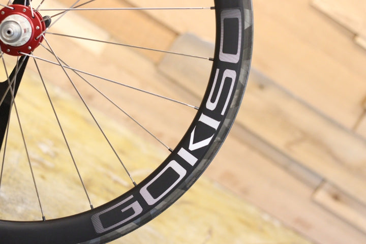 ゴキソ GOKISO クライマーハブ SLP50 カーボン クリンチャー ホイールセット シマノ 11/12S 【立川店】