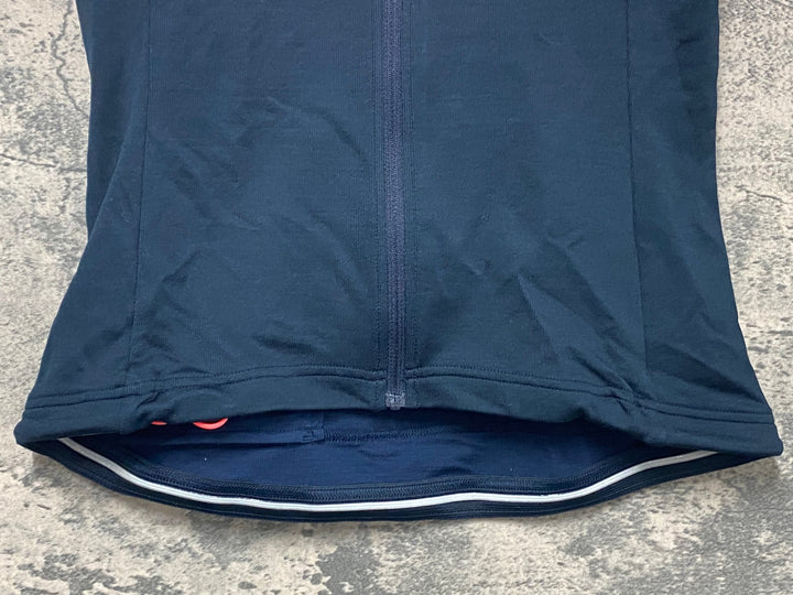 JY104 ラファ Rapha WOMEN'S BREVET JERSEY 半袖 サイクルジャージ レディース 紺 M