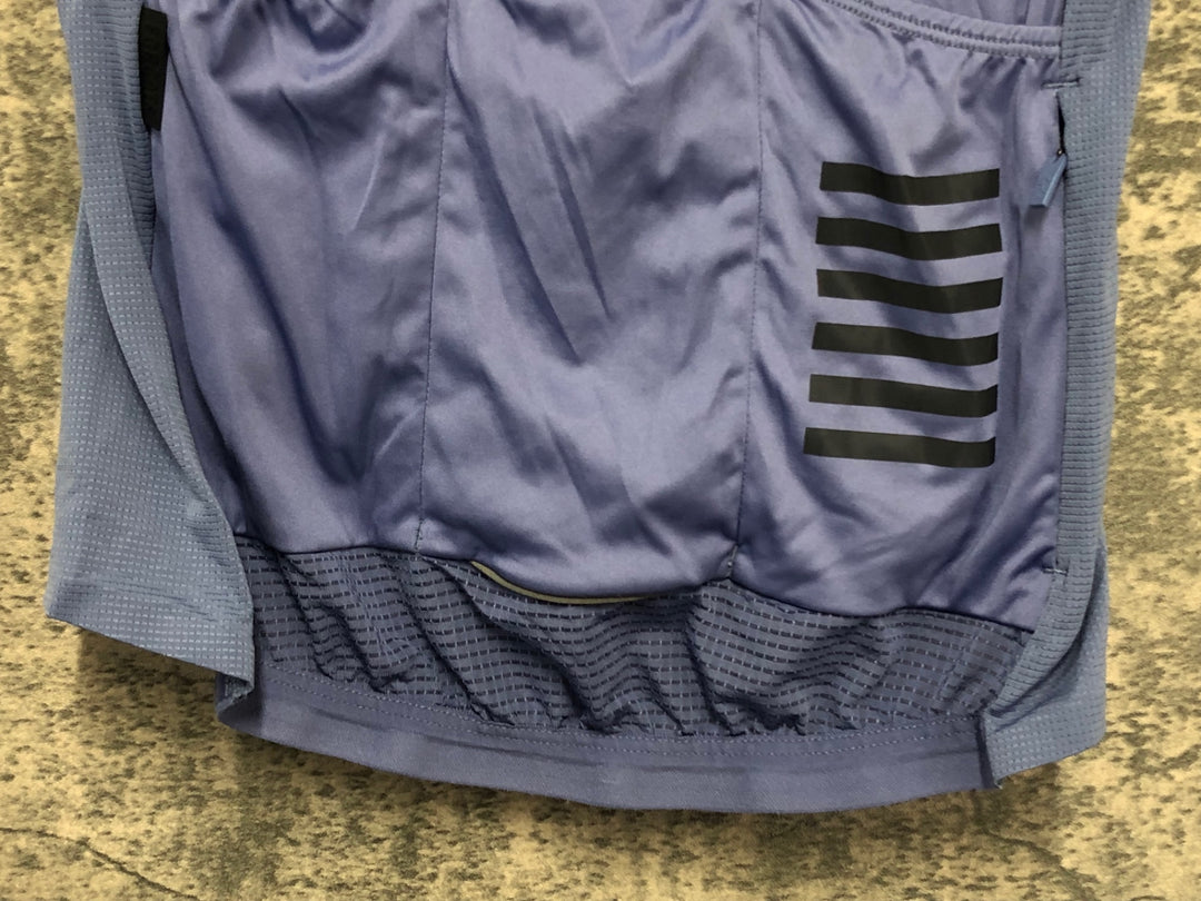 KL454 ラファ Rapha PRO TEAM WOMEN'S FLYWEIGHT JERSEY 半袖 サイクルジャージ 紫 XS ※動物の毛