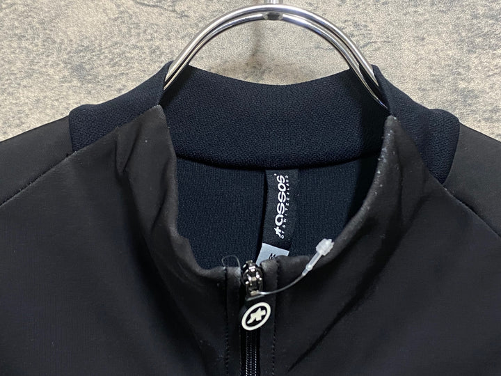KO593 アソス assos MILLE GT Spring Fall Long Sleeve Jersey 長袖 サイクルジャージ 黒 M 裏起毛
