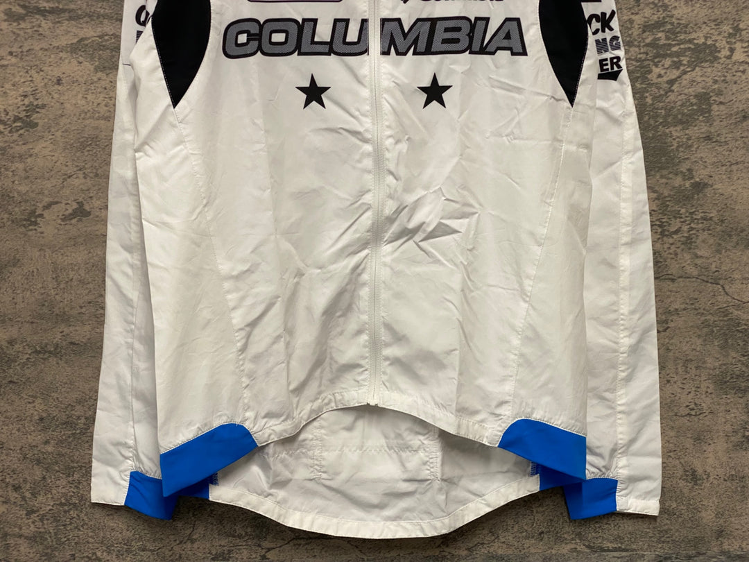 KC993 コロンビア columbia 長袖 ウィンドブレーカー 白 M