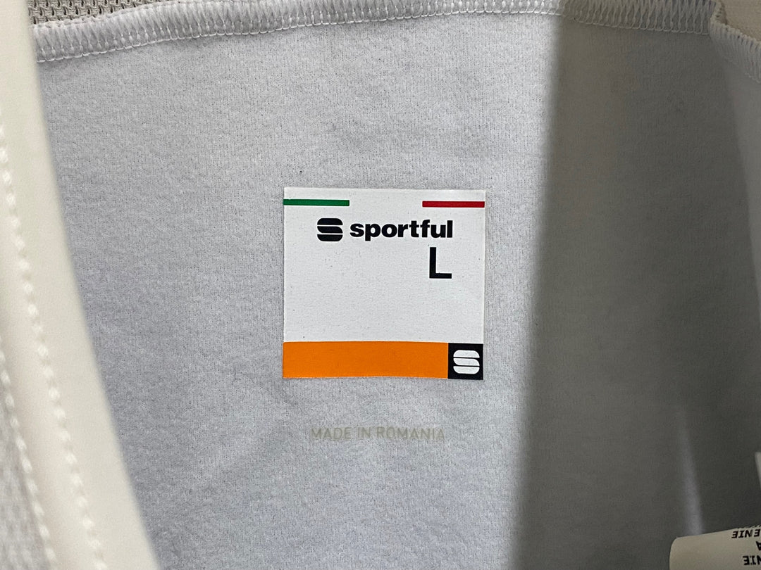 KJ866 スポーツフル sportful ビブタイツ 水色 L 裏起毛 TINKOFF