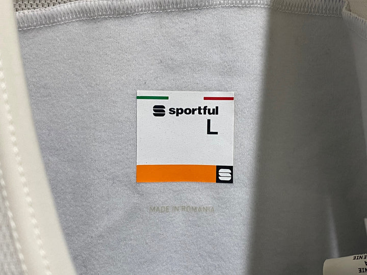 KJ866 スポーツフル sportful ビブタイツ 水色 L 裏起毛 TINKOFF