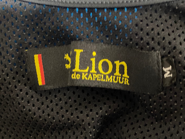 KN763 リオンドカペルミュール Lion de KAPELMUUR 裏起毛 ビブタイツ 黒 M