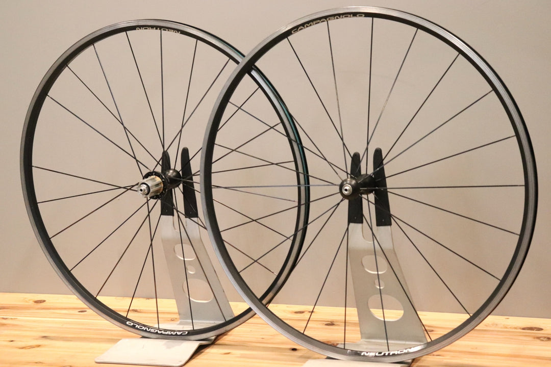 訳アリ カンパニョーロ CAMPAGNOLO ニュートロン NEUTRON アルミ クリンチャー ホイールセット カンパ11S/12S 【仙台店】
