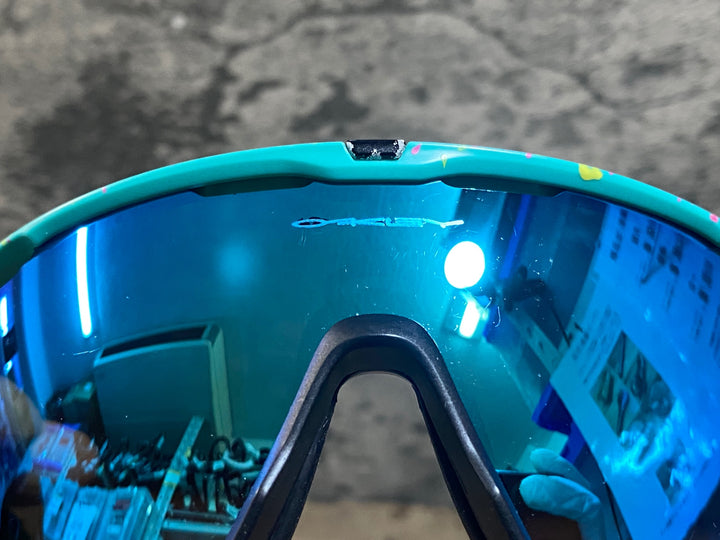 KA193 オークリー OAKLEY ジョウブレイカー JAWBREAKER サングラス アイウェア SPLATTER CELESTE PRIZM