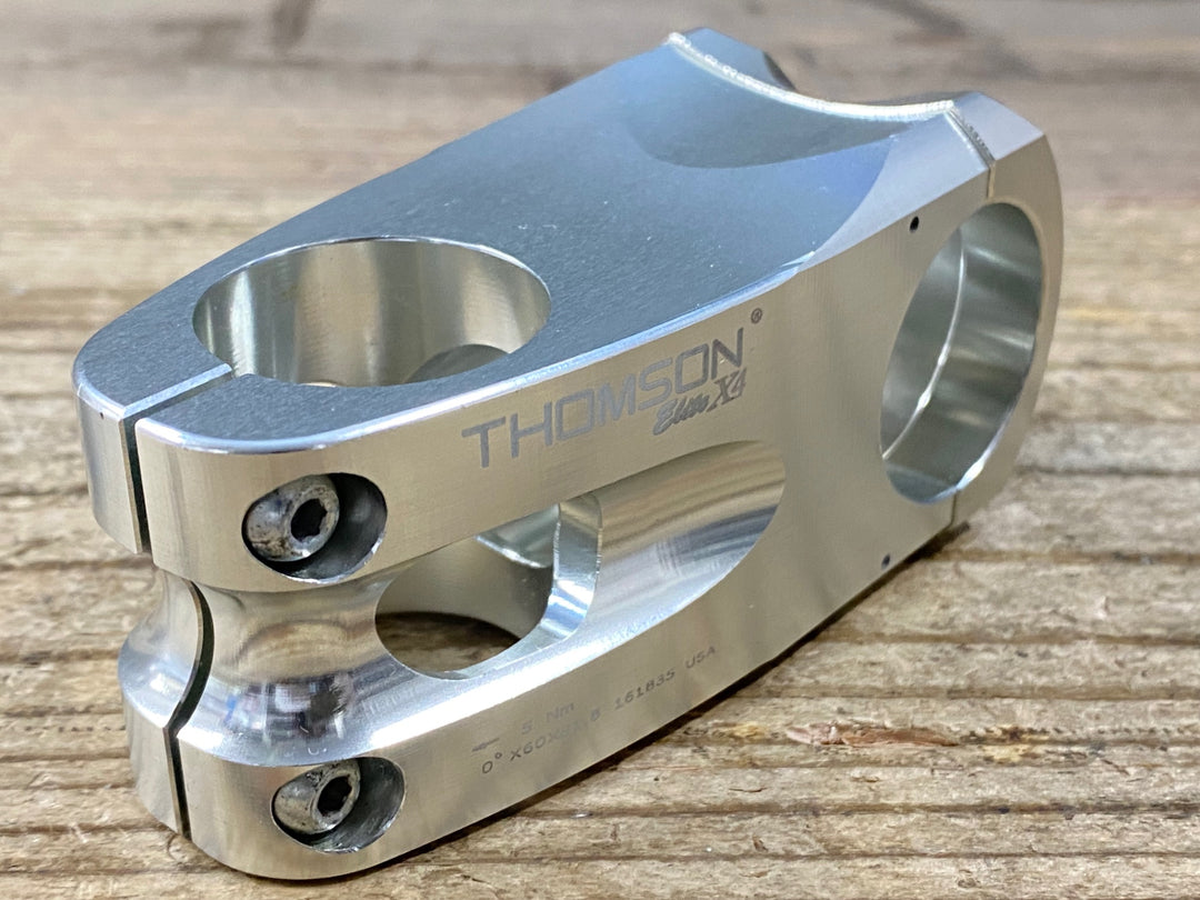JZ738 トムソン THOMSON エリートX4 ELITE X4 アルミ ステム 60mm Φ31.8 OS シルバー