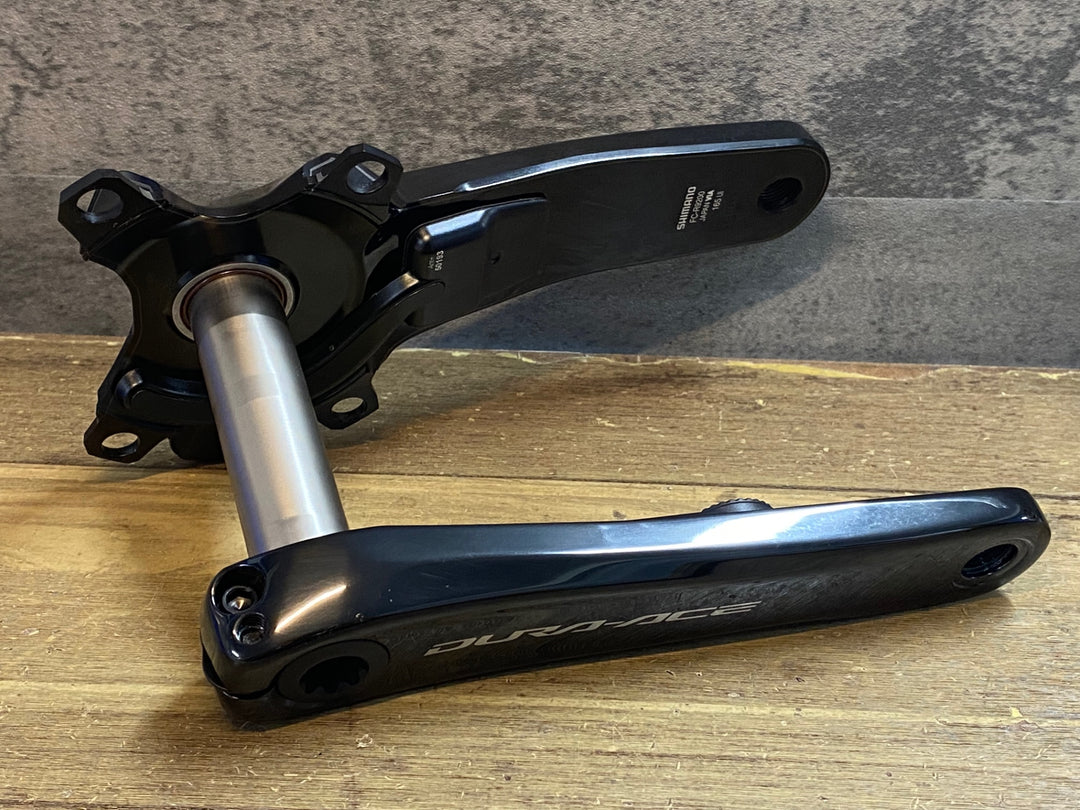 JM960 4iiii PRECISION 3+ 両側計測PM付 シマノ SHIMANO デュラエース DURA-ACE FC-R9200 クランクアーム 165mm 動作確認済