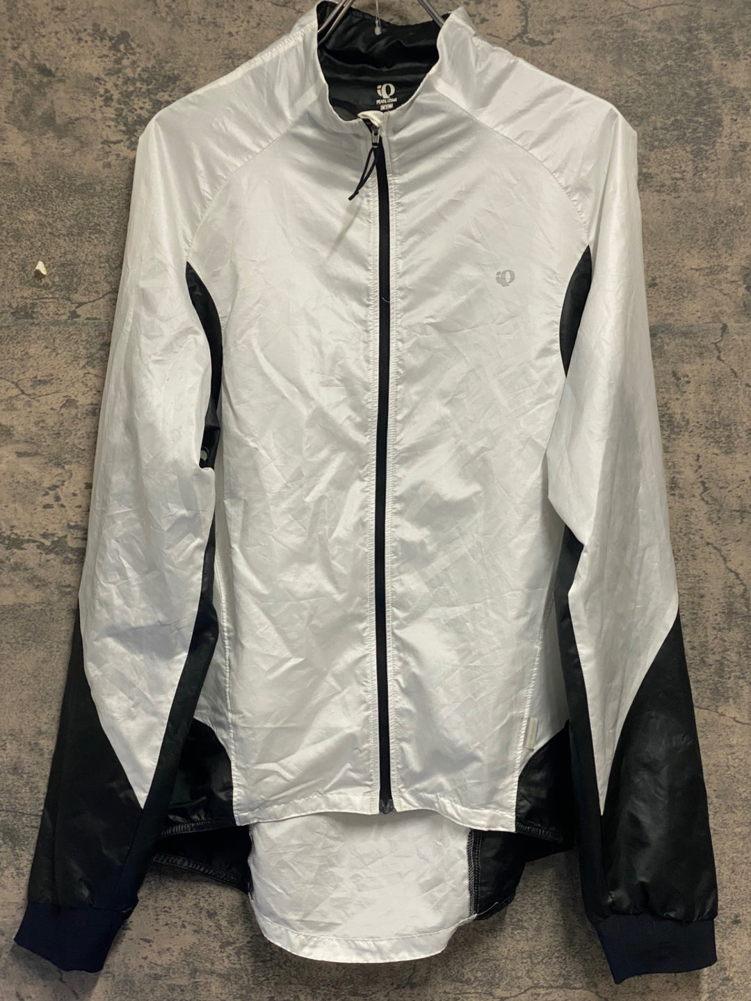 JP370 パールイズミ PEARL iZUMi 長袖 ウィンドブレーカー 白 XL ※汚れ有