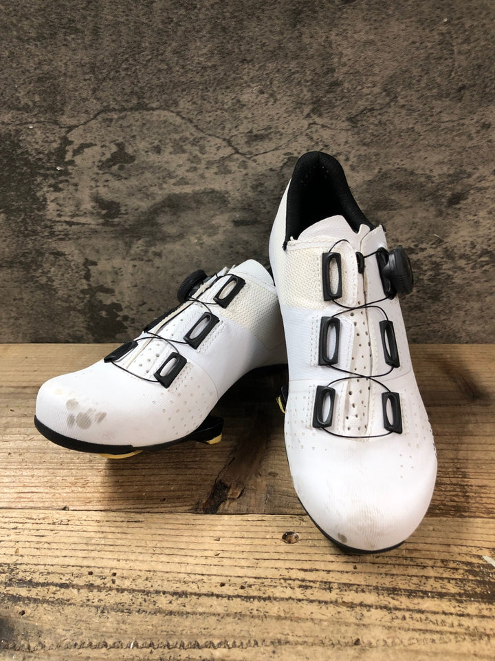 JT157 フィジーク fizik TEMPO OVERCURVE R4 ビンディングシューズ 白 黒 EU36 SLD-SL