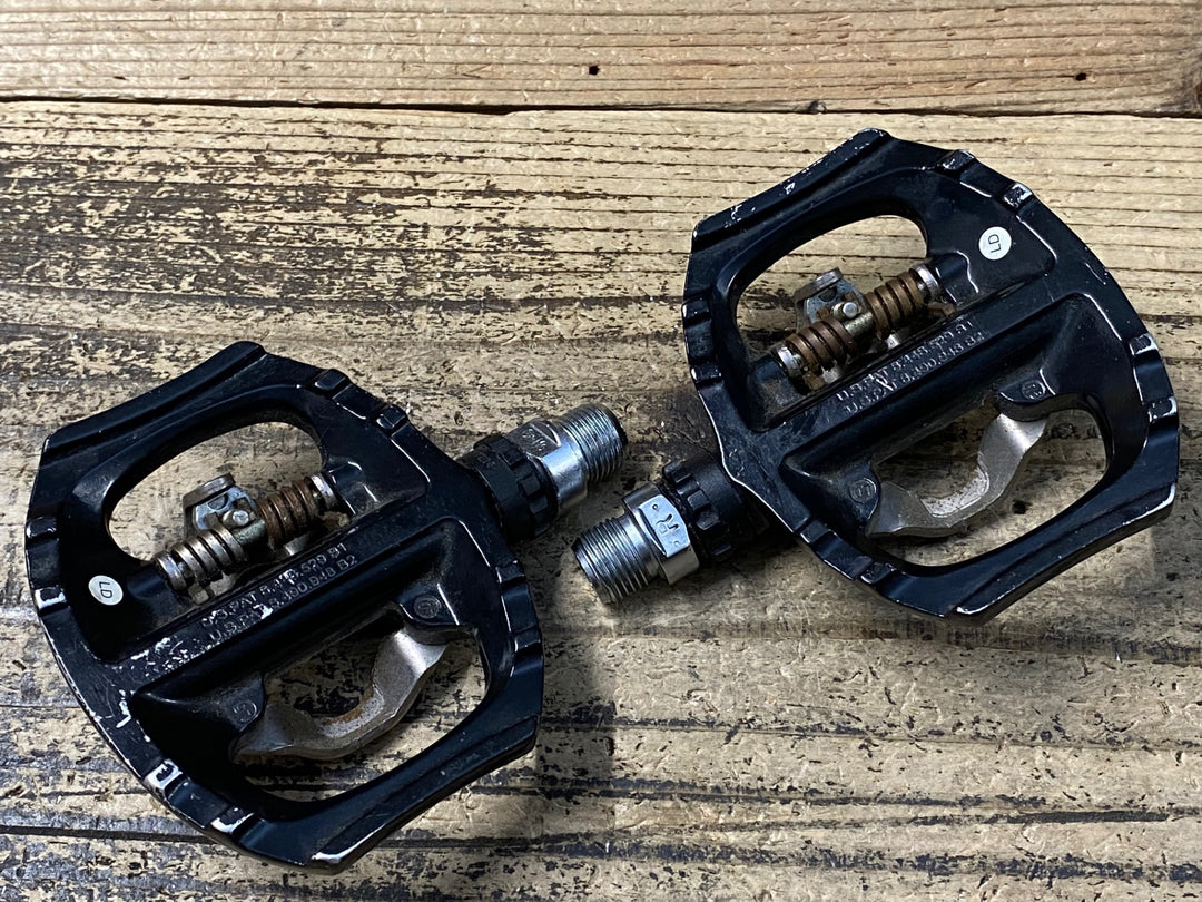 JY465 シマノ SHIMANO PD-A530 ビンディングペダル ブラック SPD