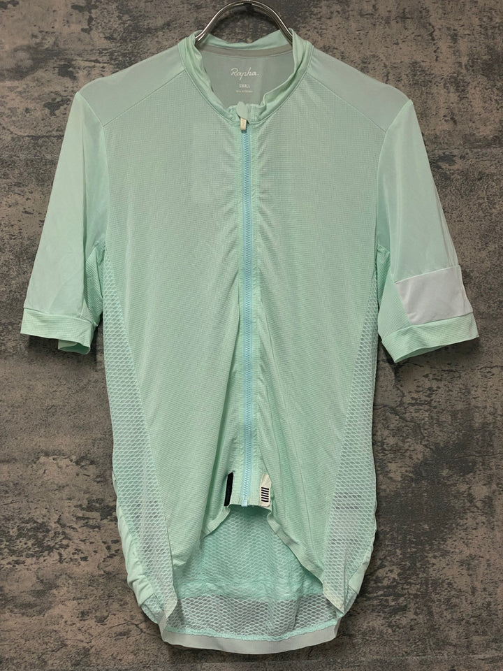 KK618 ラファ Rapha PRO TEAM CLIMBER’S JERSEY 半袖 サイクルジャージ 緑 S