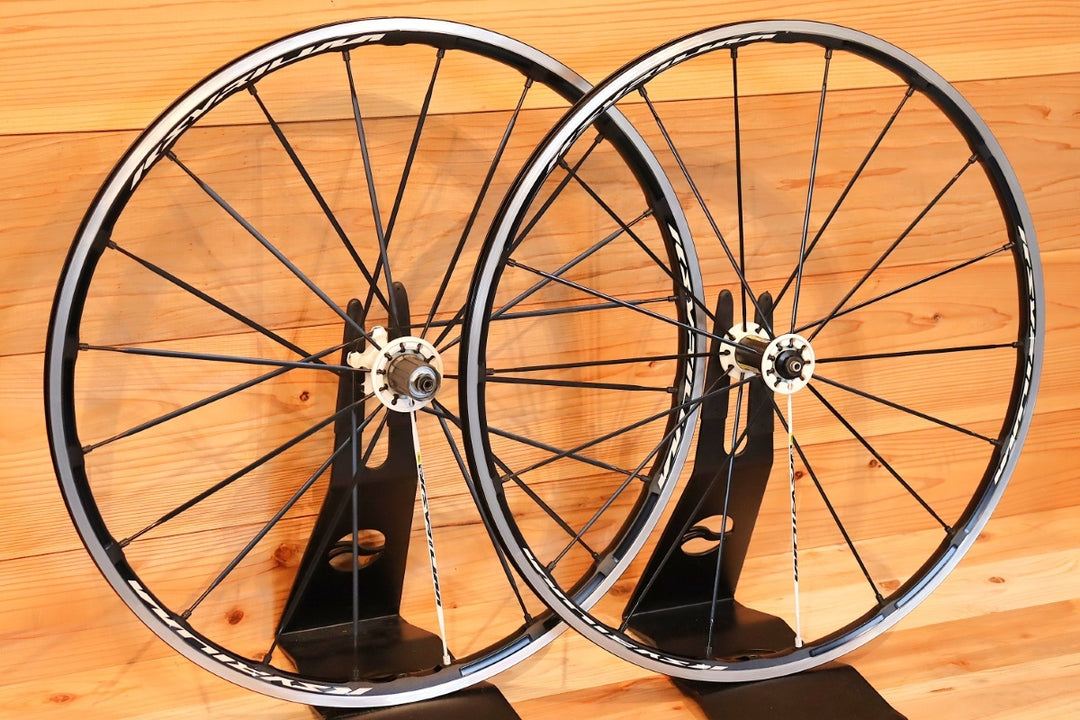 マヴィック MAVIC キシリウム KSYRIUM SLS アルミ クリンチャー ホイールセット シマノ12/11S ナローリム 15C 【千葉店】
