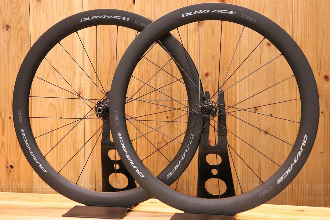 シマノ SHIMANO デュラエース DURA-ACE WH-R9270 C50 TL カーボン チューブレスレディ ホイールセット シマノ 12S 【芦屋店】