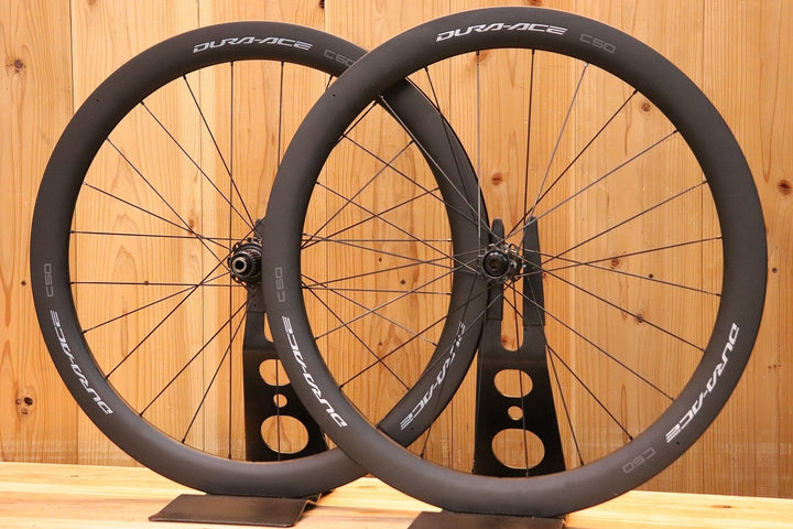 シマノ SHIMANO デュラエース DURA-ACE WH-R9270 C50 TL カーボン チューブレスレディ ホイールセット シマノ 12S 【芦屋店】