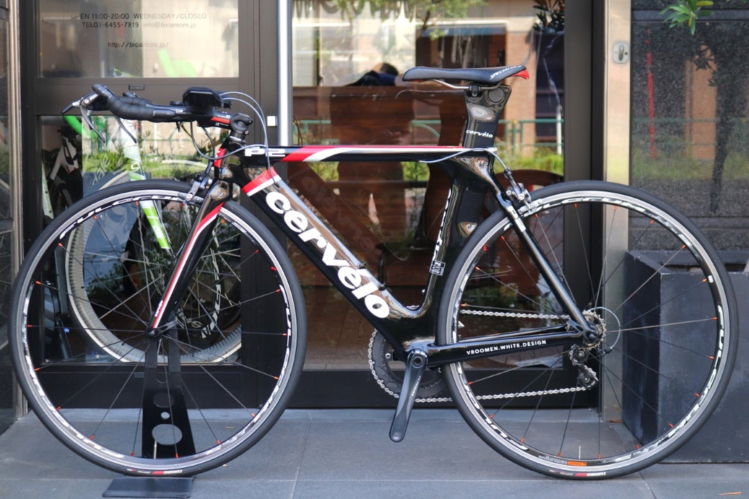 サーヴェロ CERVELO P2 2012モデル 51サイズ シマノ アルテグラ 6700 10S カーボン トライアスロン TTバイク 【東京南麻布店】