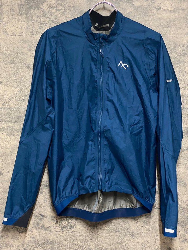 KQ383 セブンメッシュ 7mesh 長袖 レインジャケット ブルーグレー S