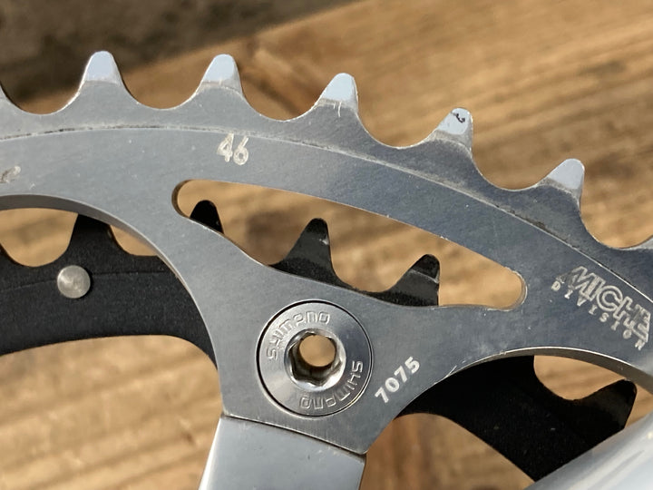 KO827 シマノ SHIMANO デュラエース DURA-ACE FC-7700 クランクセット 172.5mm MICHE SUPER TYPE チェーンリング