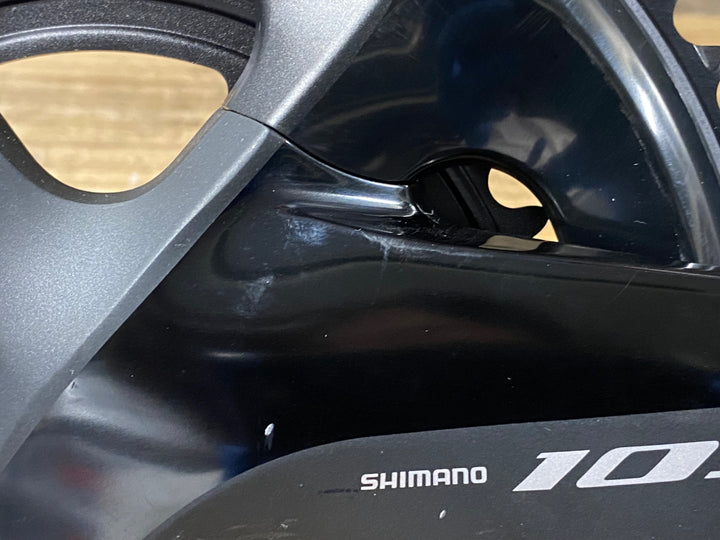 JV819 シマノ SHIMANO 105 FC-R7000 クランクセット 黒 50/34T 172.5mm