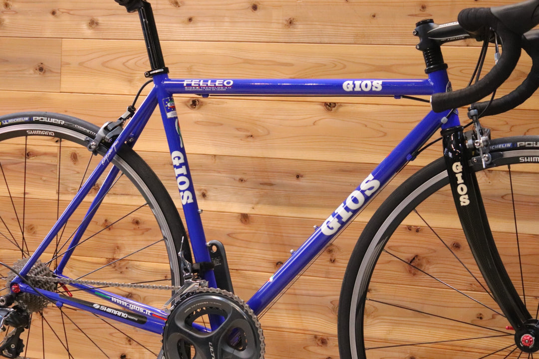 ジオス GIOS フェレオ FELLEO 52サイズ シマノ アルテグラ 6800 11S クロモリ スチール ロードバイク 【広島店】