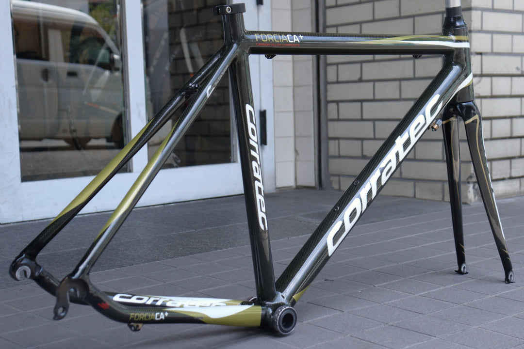 コラテック Corratec フォルシア カーボン アロイ FORCIA CARBON ALLOY 2010 カーボンラッピング ロードバイク フレームセット 【横浜店】
