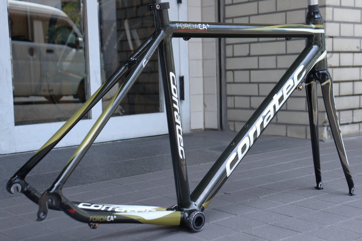 コラテック Corratec フォルシア カーボン アロイ FORCIA CARBON ALLOY 2010 カーボンラッピング ロードバイク フレームセット 【横浜店】