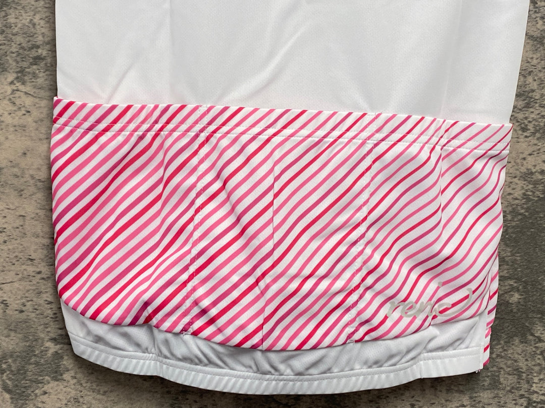 JW014 レリック reric Women's Himalia SS Jersey 半袖 サイクルジャージ S 白 レディース