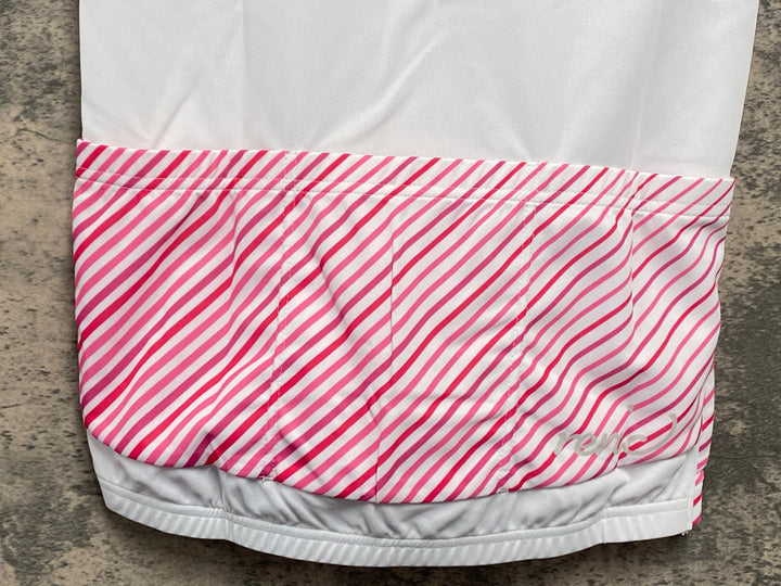 JW014 レリック reric Women's Himalia SS Jersey 半袖 サイクルジャージ S 白 レディース