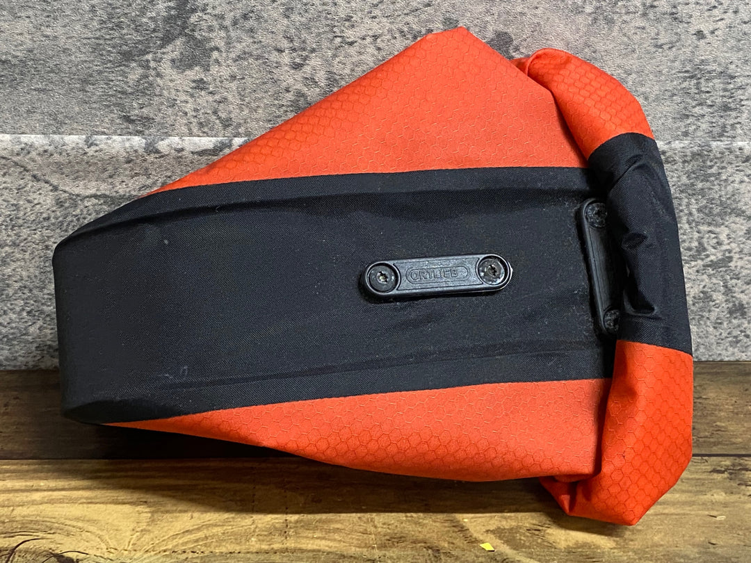 JW834 オルトリーブ ORTLIEB サドルバッグ オレンジ ※取り付けパーツ欠品
