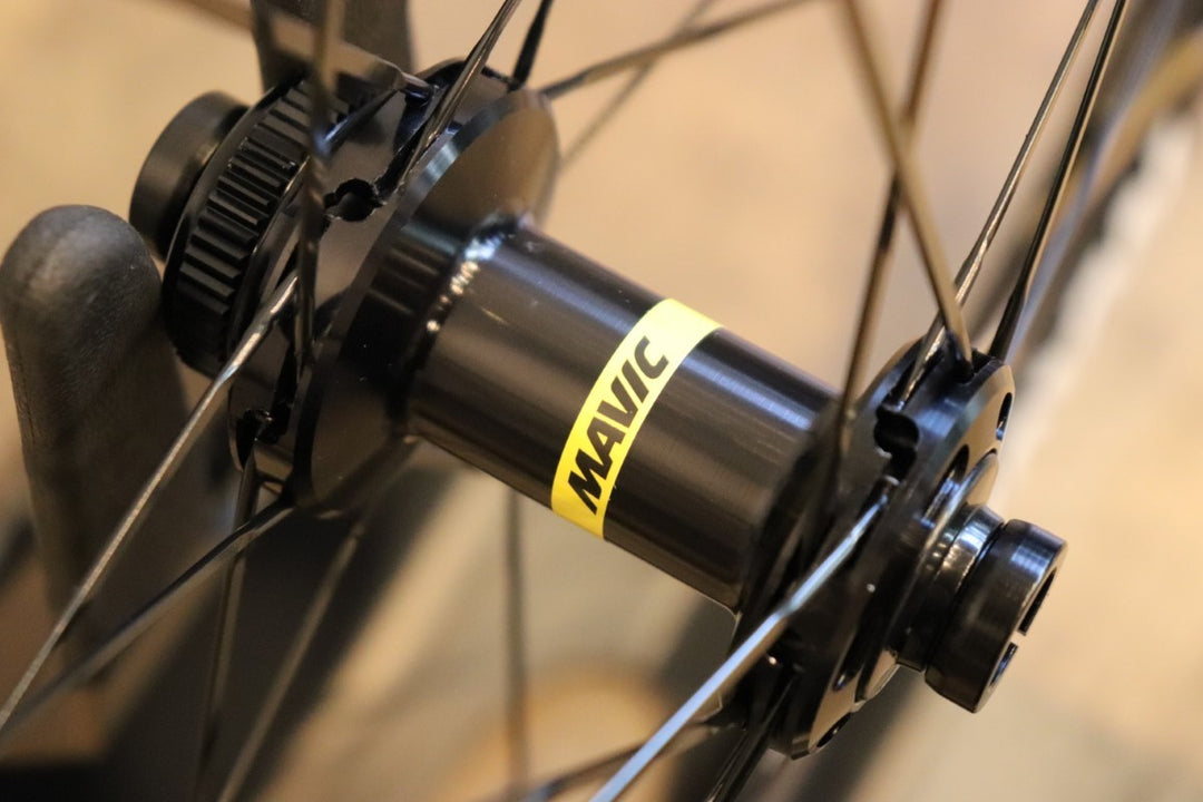 未使用品 マヴィック MAVIC キシリウム KSYRIUM 30 DISC アルミ チューブレスレディ シマノ 12/11S ホイールセット 【さいたま浦和店】