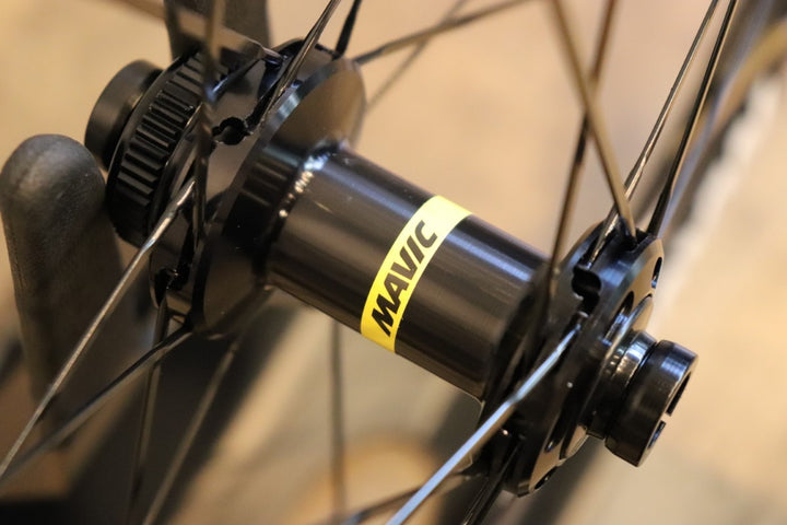 未使用品 マヴィック MAVIC キシリウム KSYRIUM 30 DISC アルミ チューブレスレディ シマノ 12/11S ホイールセット 【さいたま浦和店】