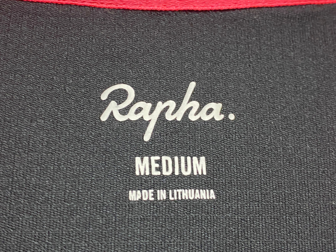 JV265 ラファ Rapha SUPER LIGHTWEIGHT JERSEY 半袖 サイクルジャージ 黒 M Los Angeles