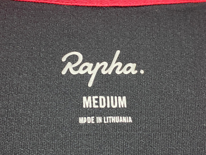 JV265 ラファ Rapha SUPER LIGHTWEIGHT JERSEY 半袖 サイクルジャージ 黒 M Los Angeles