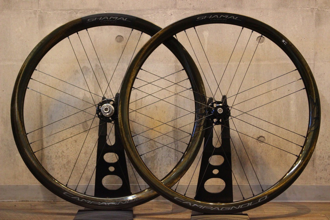カンパニョーロ CAMPAGNOLO シャマル カーボン SHAMAL CARBON DB カーボン チューブレス ホイールセット カンパ N3W 11/12/13S 21C【名古屋店】