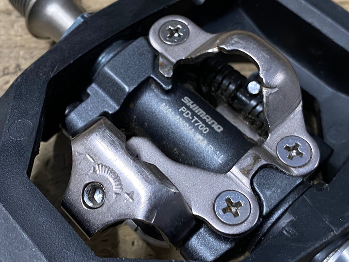 KQ601 シマノ SHIMANO PD-T700 ビンディングペダル SPD