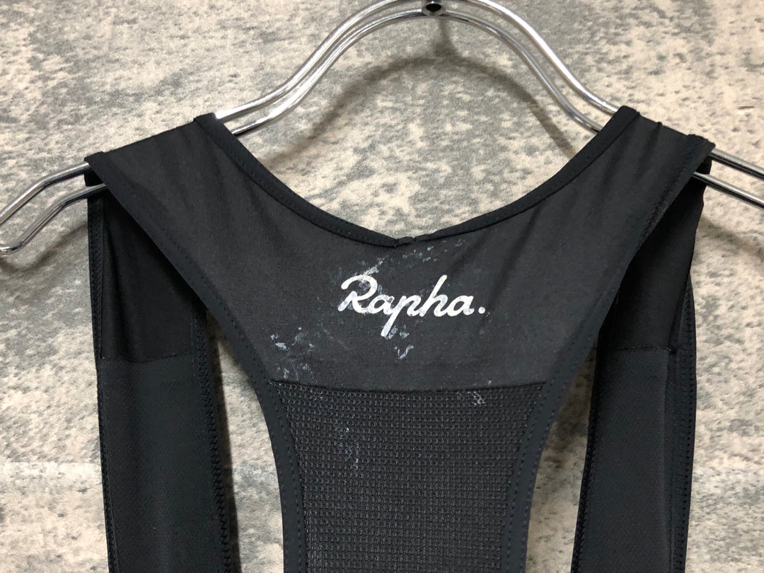 JP864 ラファ Rapha SOUPLESSE BIB SHORTS Ⅱ ビブショーツ 黒 XXS レディース ※スレ