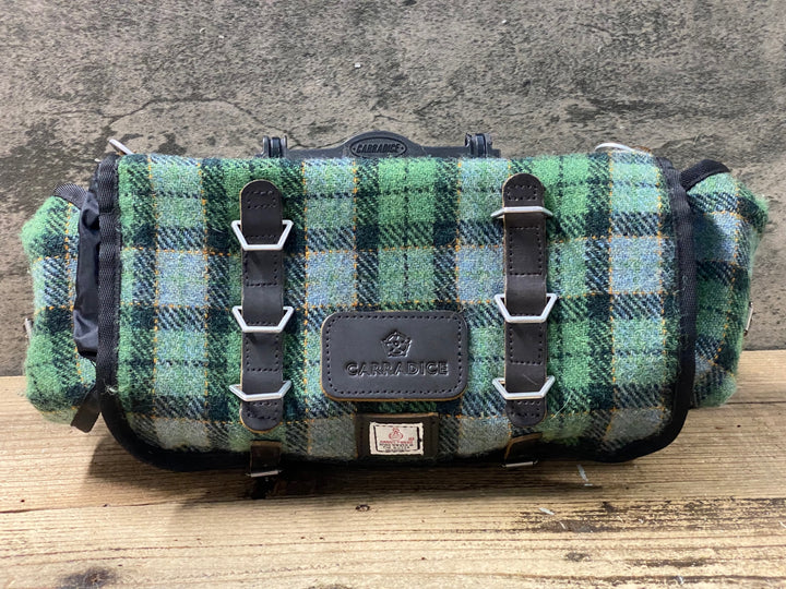 KR473 キャラダイス CARRADICE & HARRIS TWEED バッグ 緑