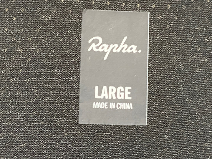 JY680 ラファ Rapha CARGO WINTER TIGHTS WITH PAD カーゴ ビブタイツ 黒 L 裏起毛
