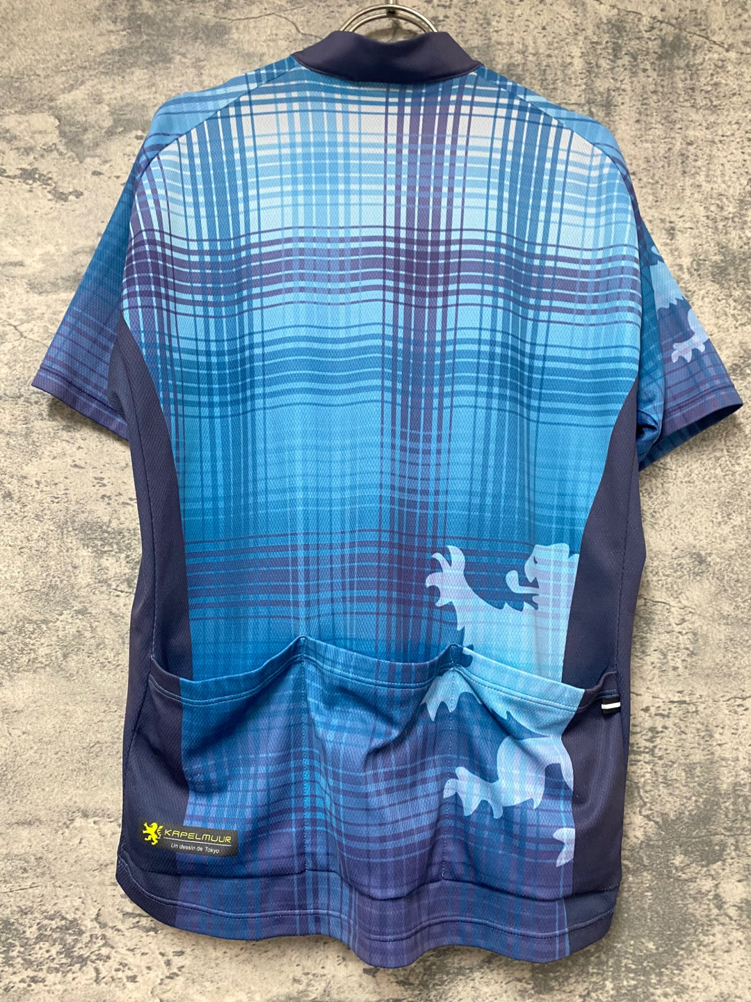 JQ580 カペルミュール KAPELMUUR 半袖 サイクルジャージ 水色 ＷL