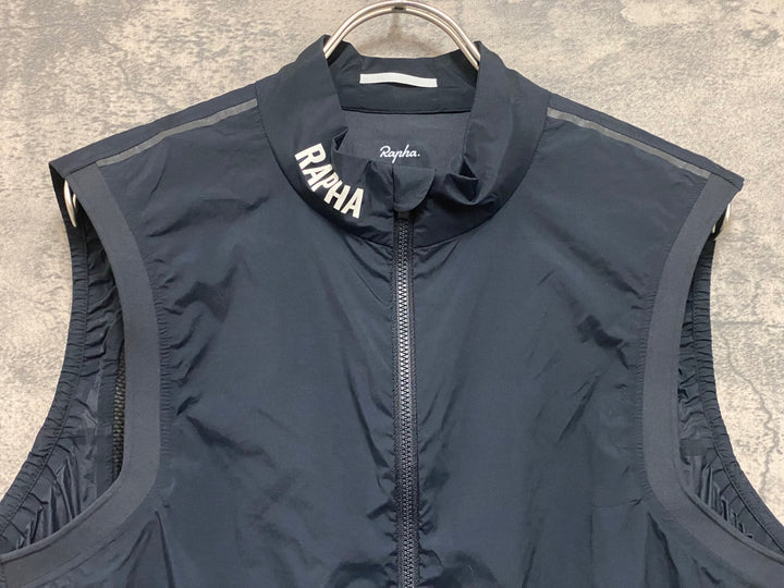 KF449 ラファ Rapha PRO TEAM LIGHTWEIGHT GILET ジレ サイクルベスト 黒 XL
