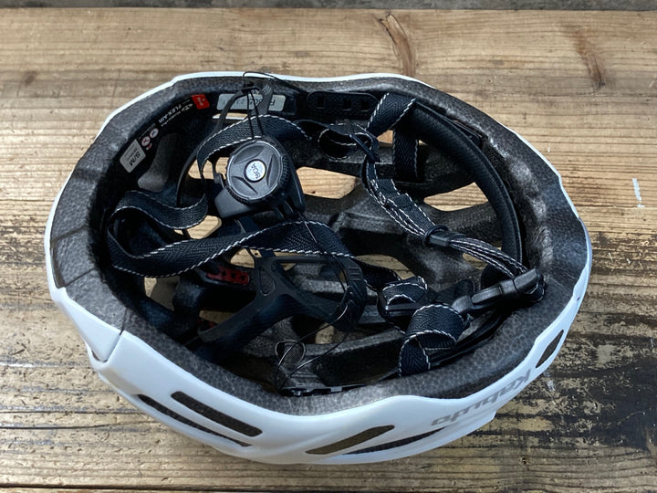 KG311 カブト Kabuto FLEX-AIR ヘルメット 白 S/M R06/05製造 シミあり
