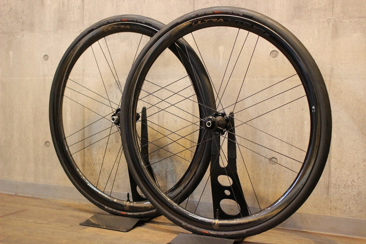 カンパニョーロ CAMPAGNOLO ボーラ BORA ULTRA WTO 33 DB カーボン チューブレスレディ ホイールセット シマノ 11S/12S 【名古屋店】