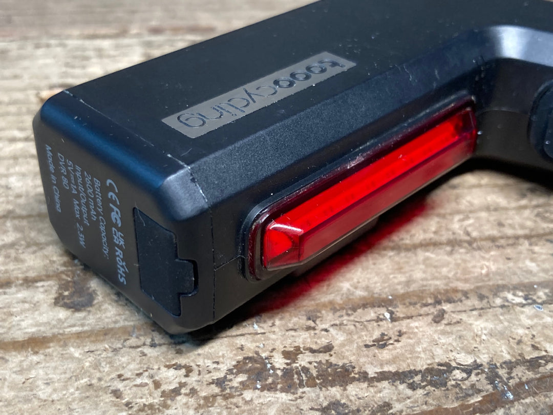 JN324 TOOOCYCLING BICYCLE LAMP CAMERA リアライト ドライブレコーダー