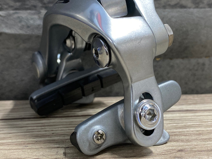 KQ617 シマノ SHIMANO 105 BR-5800 キャリパーブレーキ シルバー 前後セット