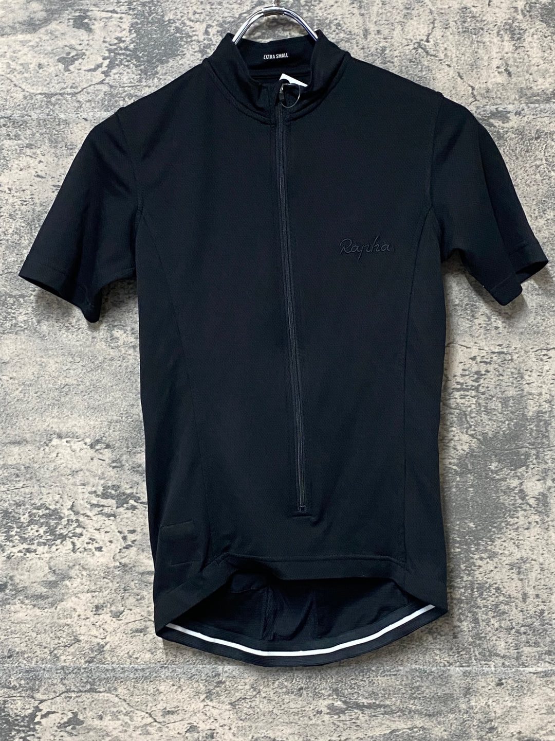 KM911 ラファ Rapha LIGHTWEGHT JERSEY 半袖 サイクルジャージ 黒 XS